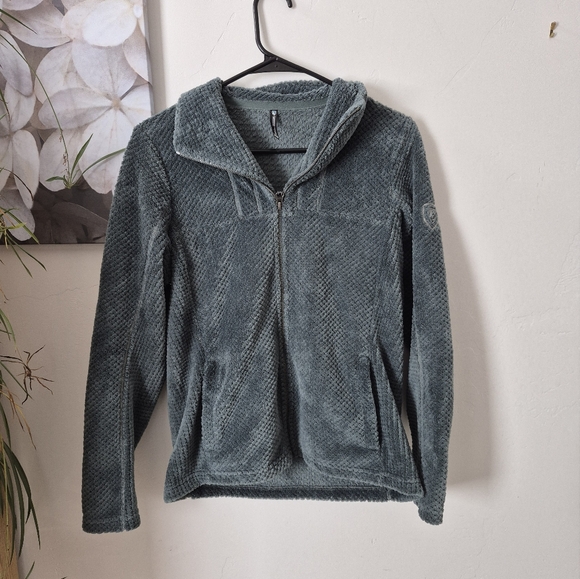 Kuhl Jackets & Blazers - Womens collared zip-up fleece jacket